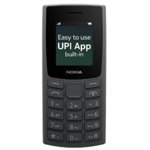 Nokia 105 Single SIM, Keypad Mobile Phone with Wireless FM Radio – Charcoal