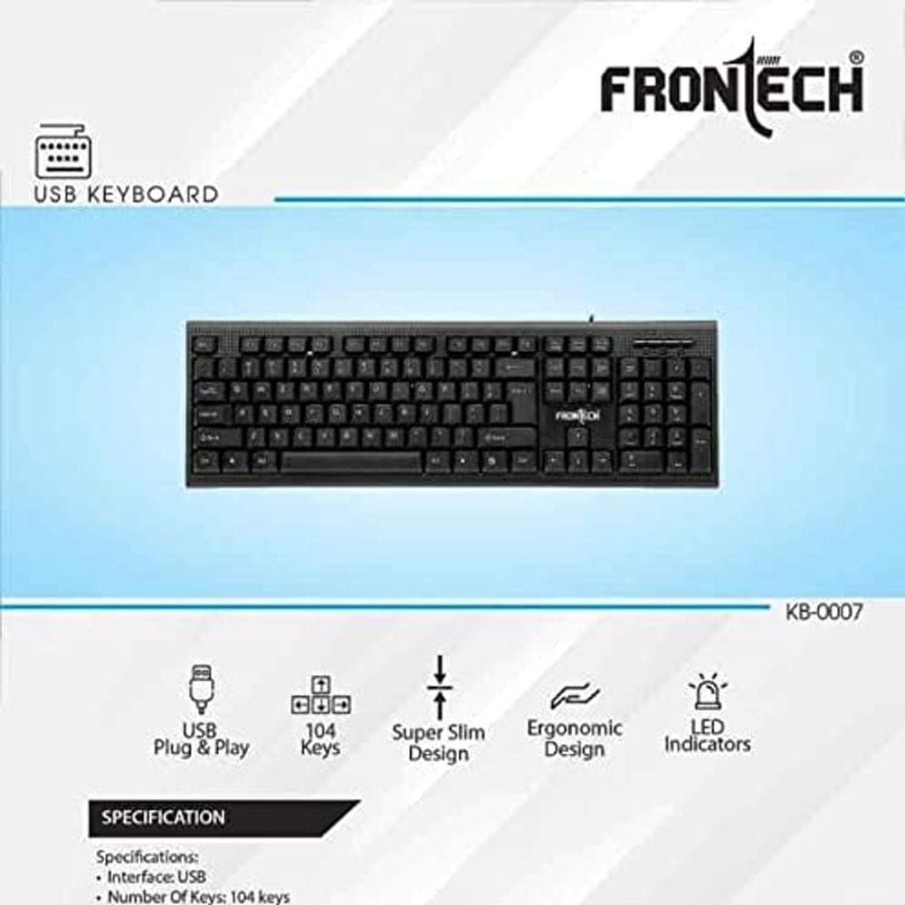 FRONTECH USB Keyboard 0007