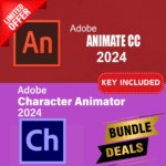 Adobe Animate 2024 (v24.0) Multilingual And Adobe Character Animator 2024 (v24.0) Multilingual (Bundle Package with Key)