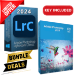 Adobe Photoshop 2024 and Adobe Lightroom 2024 Bundle package